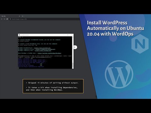 [Quick Demo] Install Optimized WordPress with WordOps on Ubuntu 20.04 (Nginx/SSL/HSTS/PHP7.4)