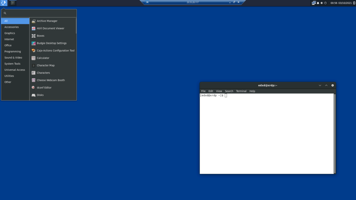 How to Connect to a CentOS 8 Server via Remote Desktop Connection using xRDP ByteXD