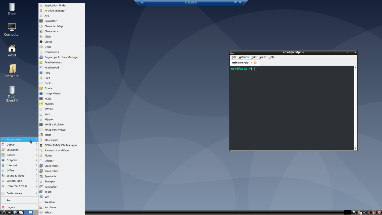 How to Connect to a Debian 10/11 Server via Remote Desktop Connection