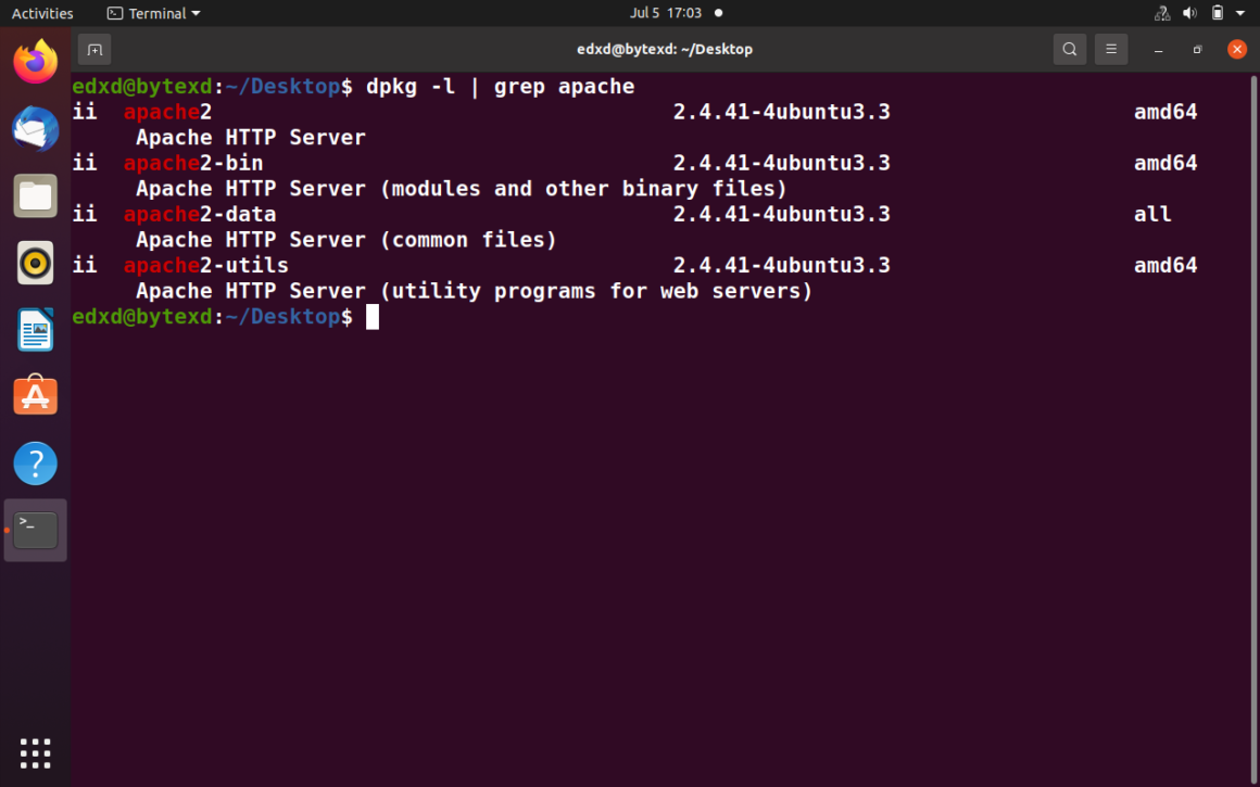 example for grep command in linux