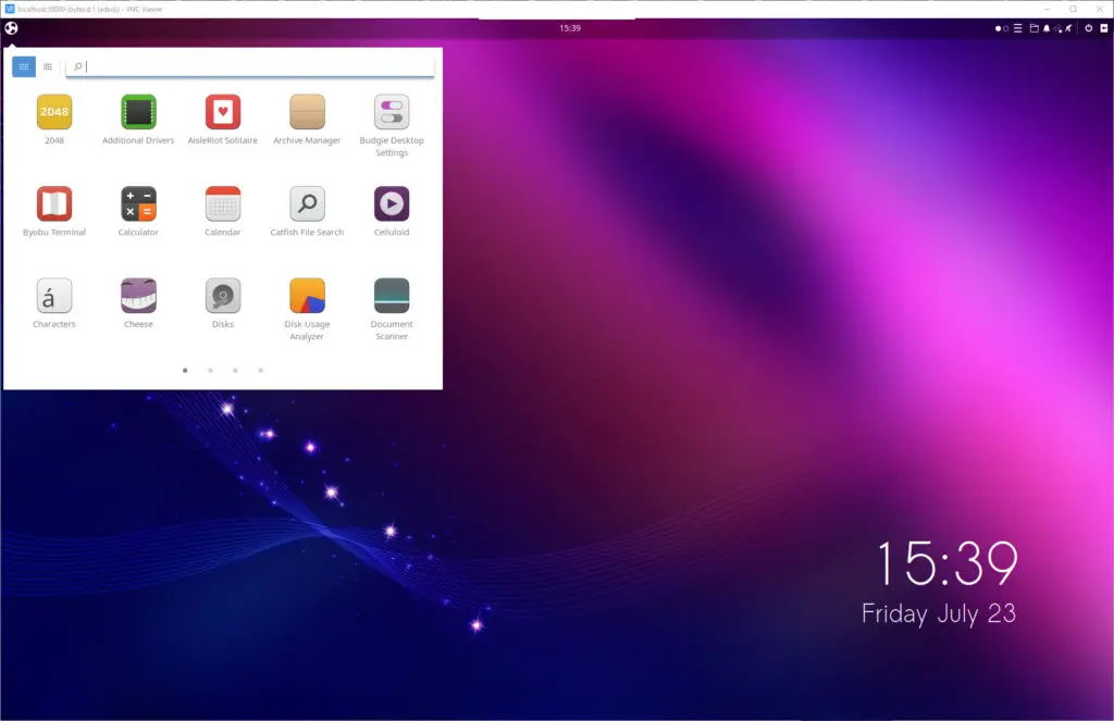 ubuntu_budgie_tigervnc