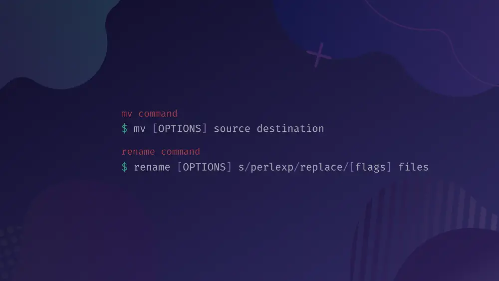 How To Rename Files In Linux mv And Rename Commands 