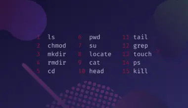 linux commands list