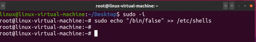 Steps before creating a ProFTPD user in ubuntu 20.04