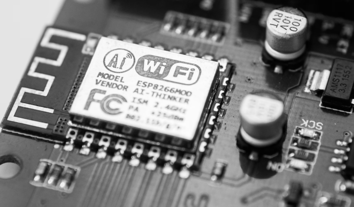 wifi chip on a motherboard