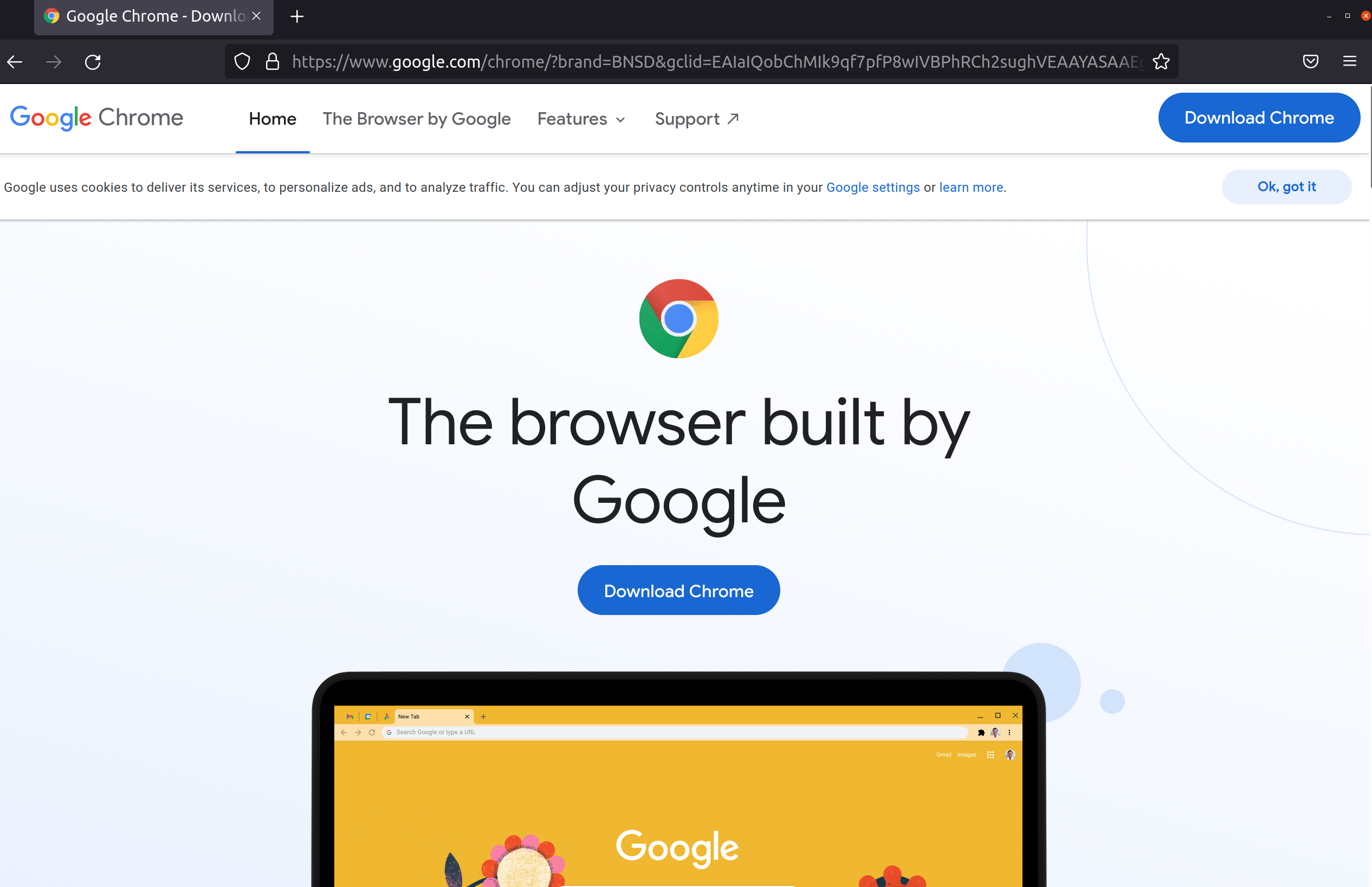 install chrome on ubuntu 20.04