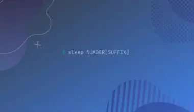 Linux Sleep Command