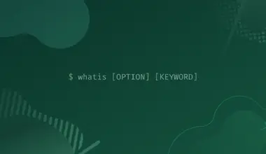 Linux Whatis Command