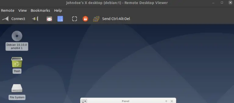 Debian vnc server настройка