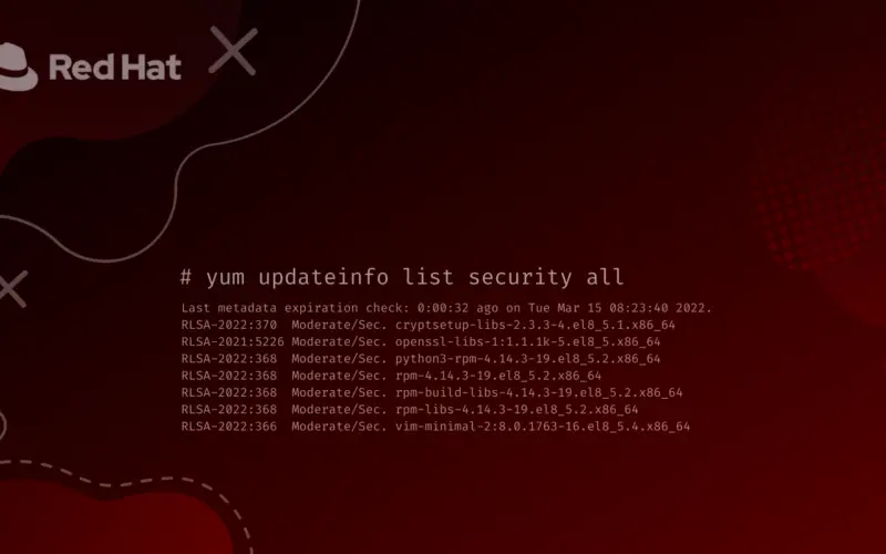 How to Check and Install Security Updates on RHEL 6/7/8