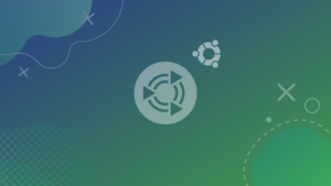 mate and ubuntu logos on a green blue gradient background