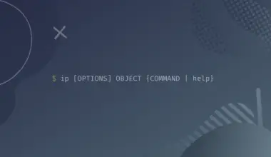 ip Command Featured Image with ip command syntax - ip [OPTIONS] OBJECT {COMMAND | help}