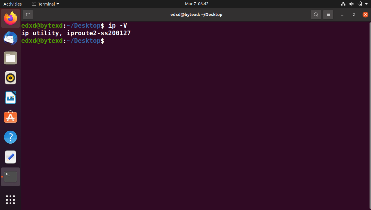 Working with the ip Command in Linux with Examples 24 Text Description automatically generated