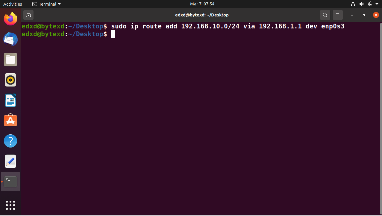 Working with the ip Command in Linux with Examples 35 Text Description automatically generated