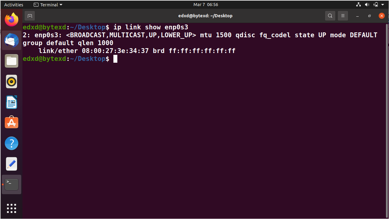 Working with the ip Command in Linux with Examples 28 Text Description automatically generated