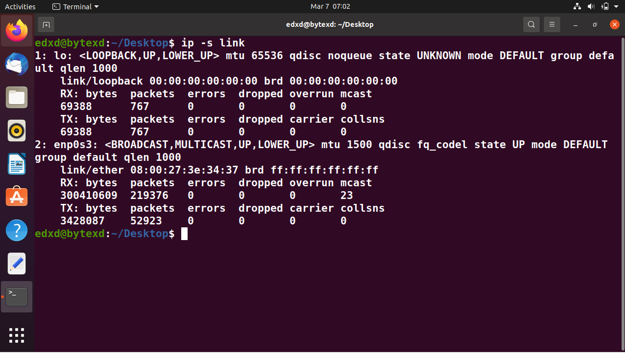Working with the ip Command in Linux with Examples 29 Text Description automatically generated