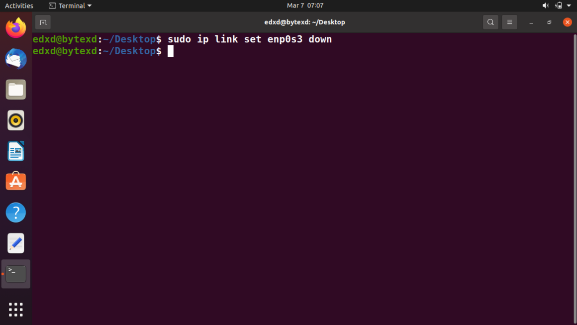 Working with the ip Command in Linux with Examples