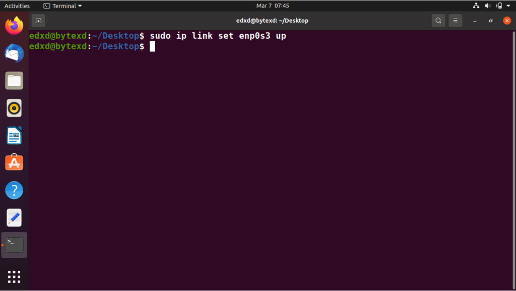 Working with the ip Command in Linux with Examples