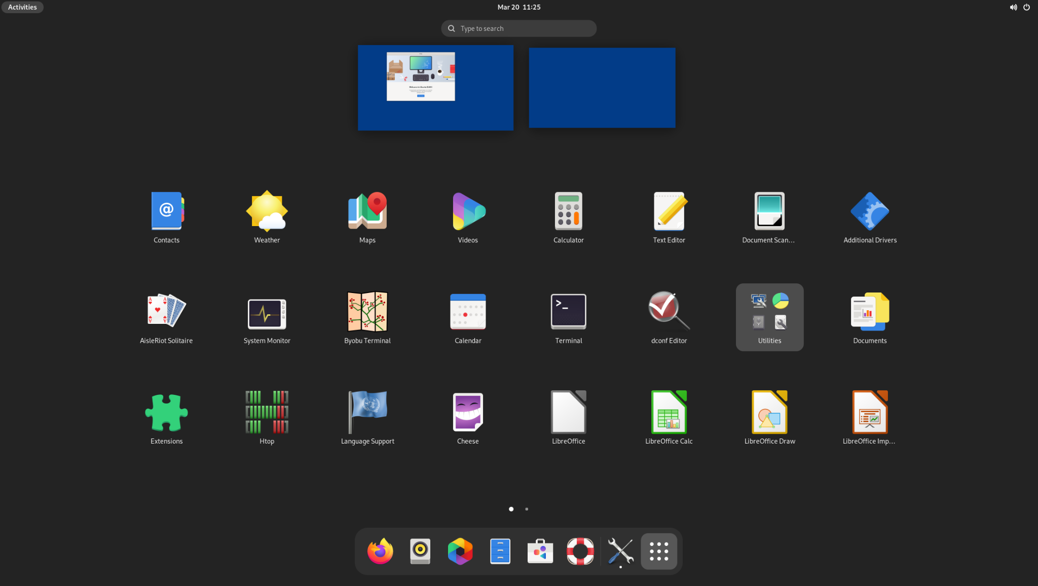 Gnome remote desktop