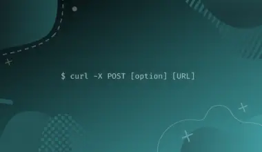 curl post request syntax on blue background