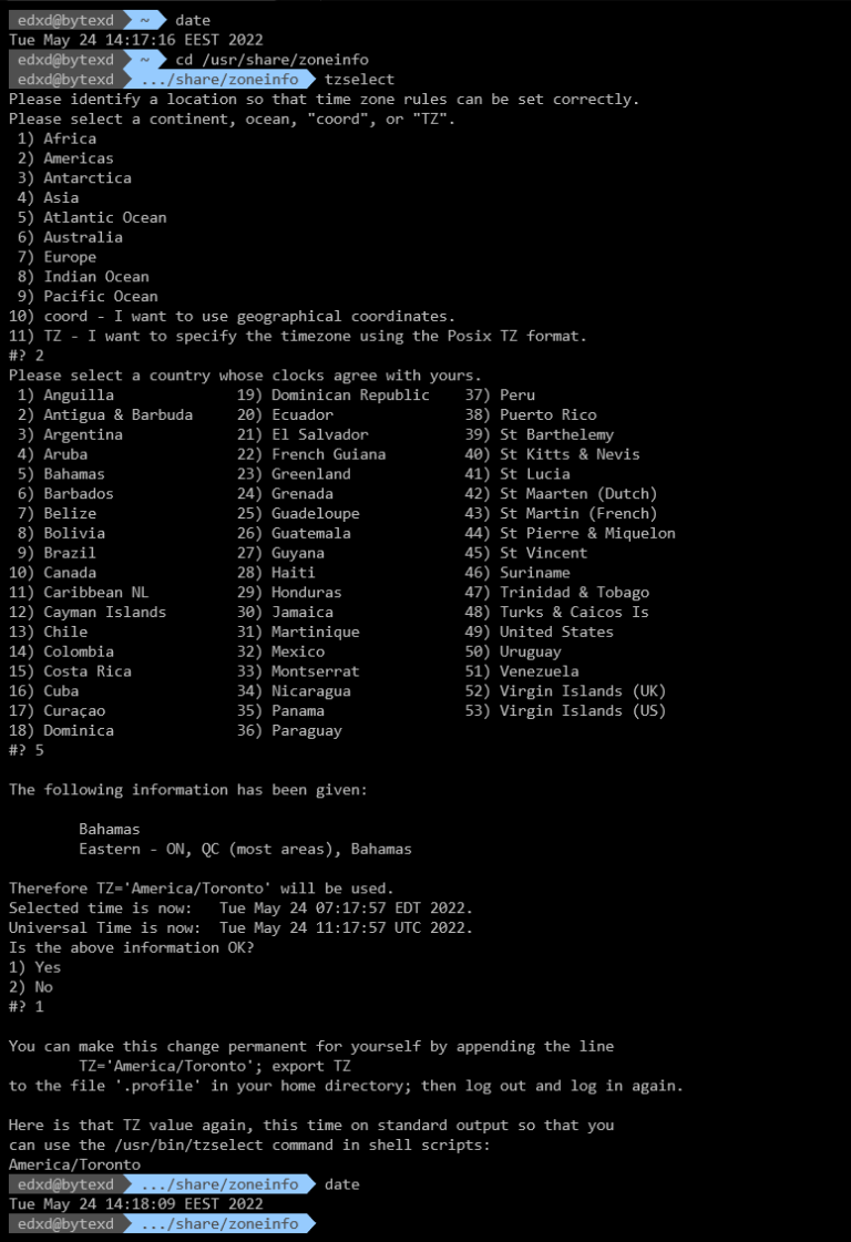 how-to-check-or-set-change-the-timezone-in-linux-bytexd