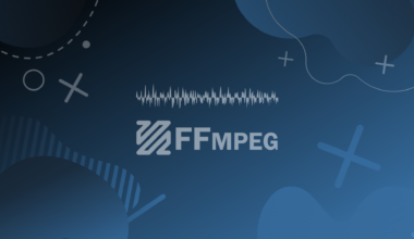 ffmpeg logo and soundwave icon