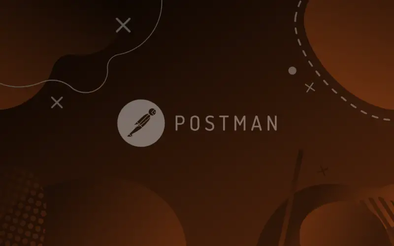 postman logo on orange gradient