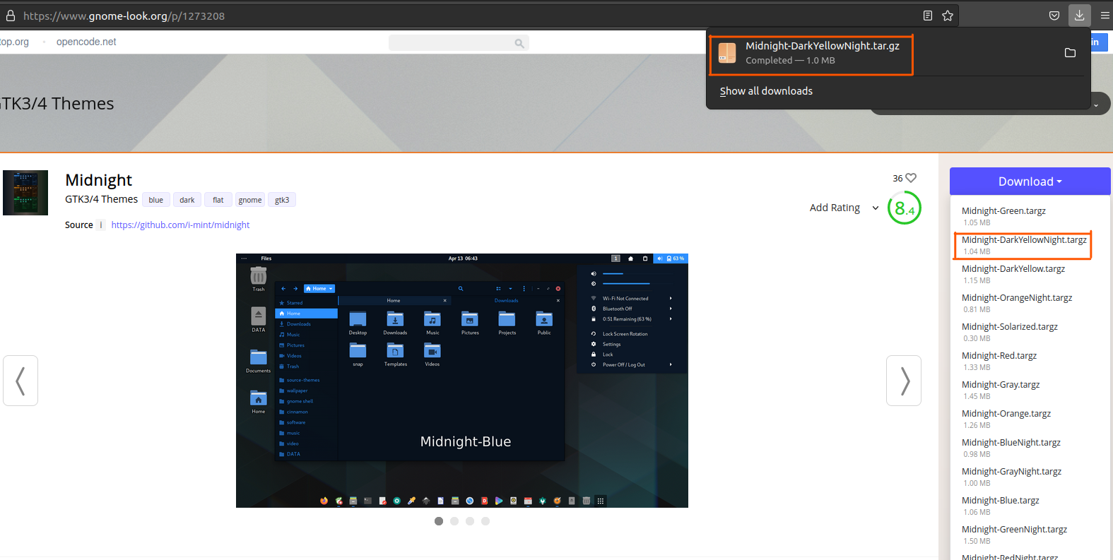 How to Install GNOME Themes - ByteXD