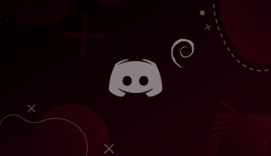 Install Discord on Debian 11 52 discord and debian logos on a red background
