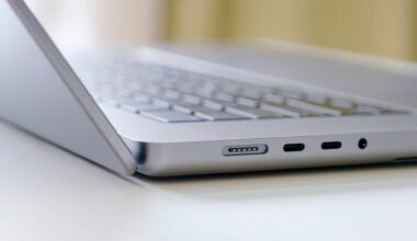 side view of laptop