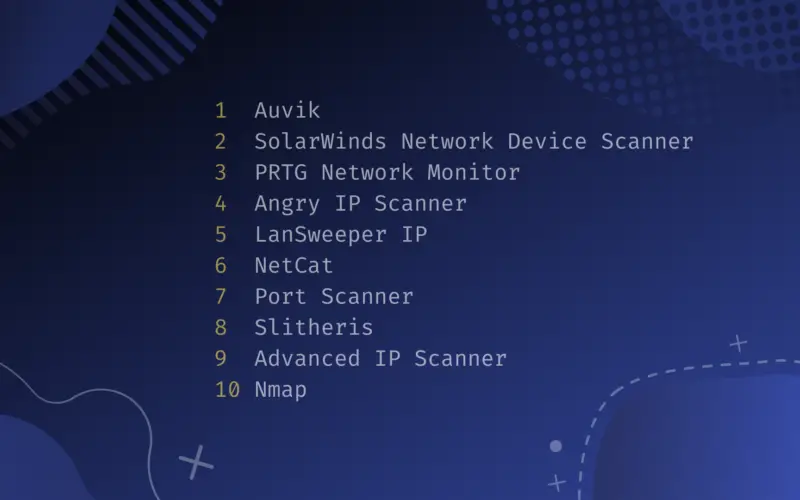 IP Scanners for Detecting and Analyzing Network Devices