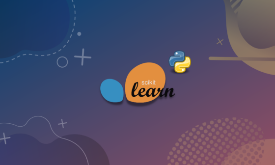 scikit learn and python logos