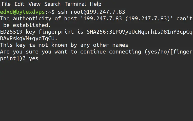 Linux Terminal SSH Alert